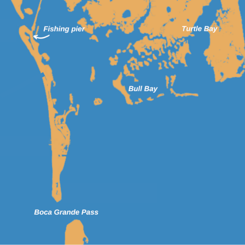 Boca Grande and Fort Myers Florida fishing, fishing maps, and FL fishing